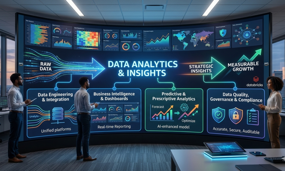 We build reporting, advanced analytics and AI solutions to get insights from your data and help you in making better decisions
