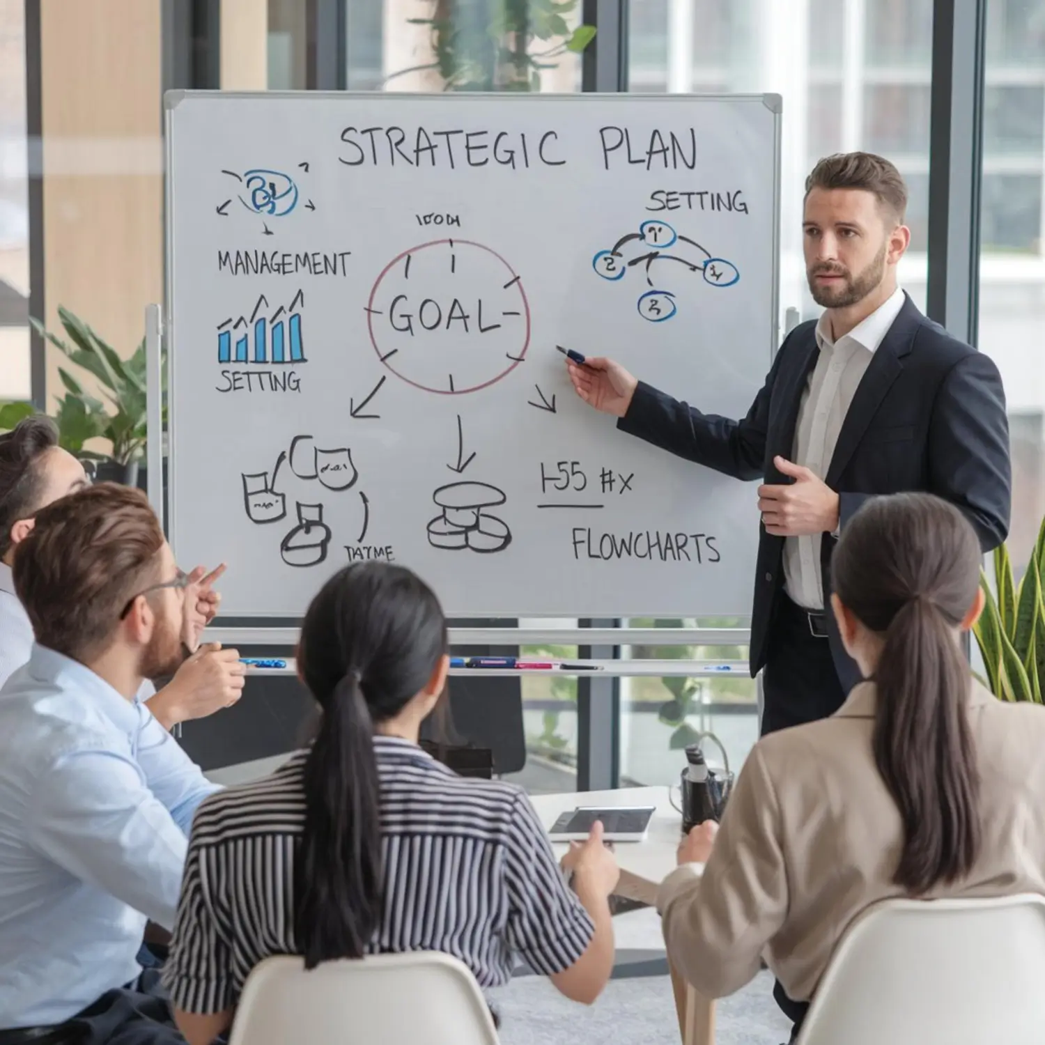 AI Strategy Consulting services for enterprise AI solutions, Generative AI, machine learning, cloud transformation, and data intelligence by Calyza Tech.