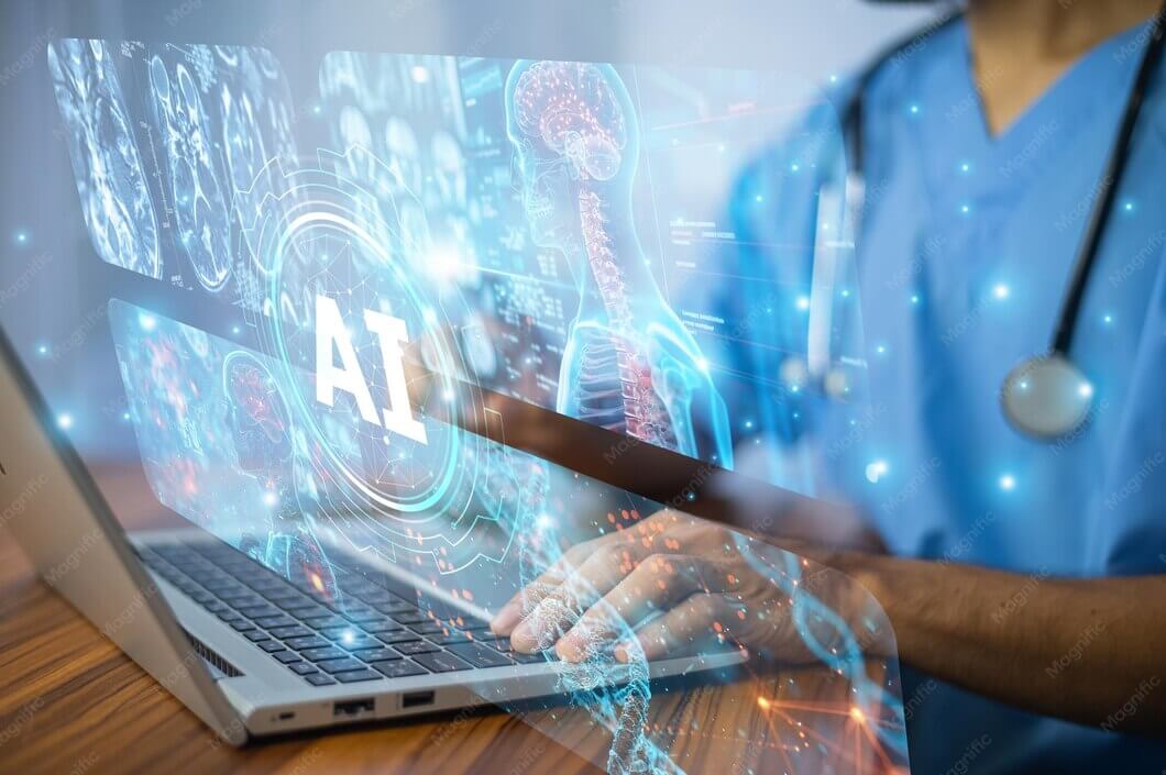 AI-powered healthcare platform for medical data analysis and intelligent patient care