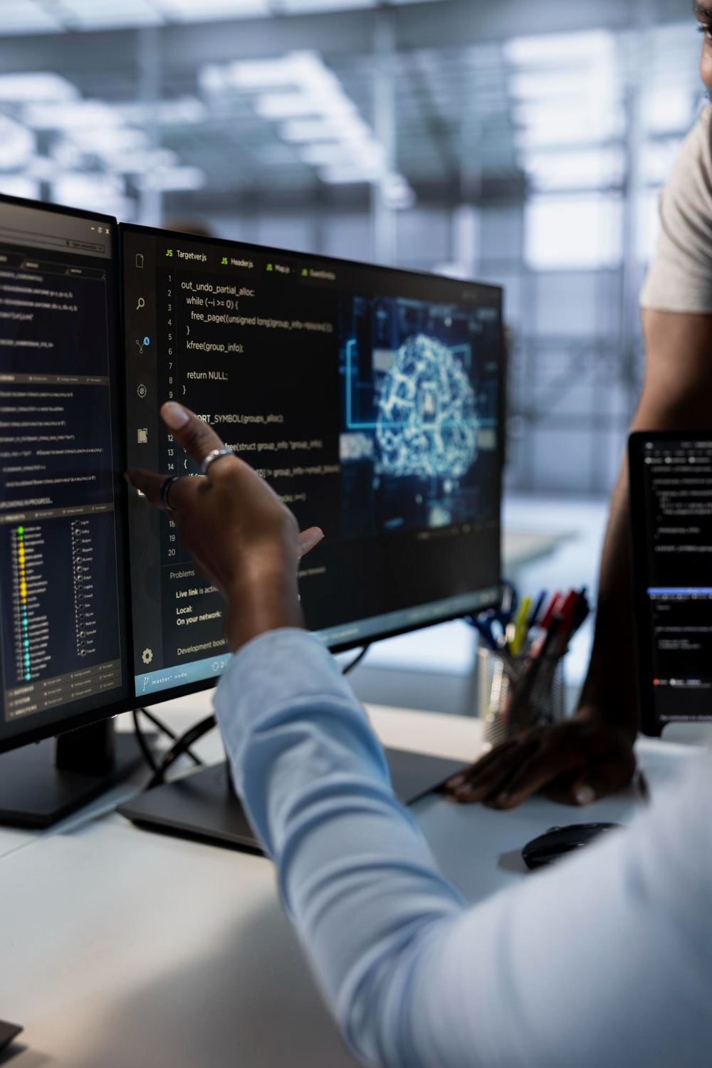 Data engineers developing scalable data pipelines and AI-powered data engineering solutions