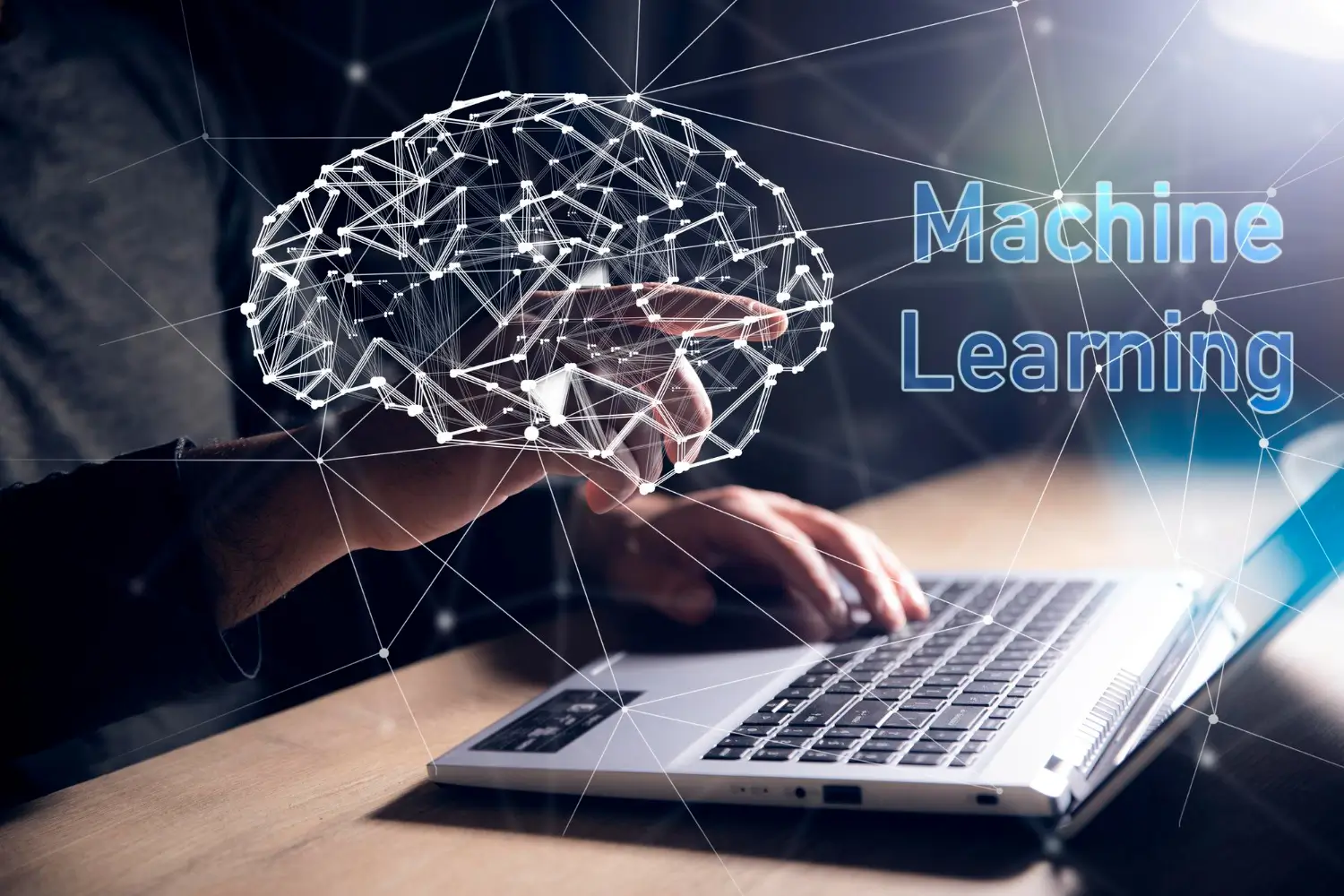 Machine learning development using AI models for predictive analytics and business intelligence